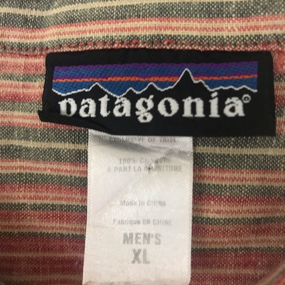 Patagonia 100% hemp men’s Button down shirt Sz XL - Picture 4 of 4